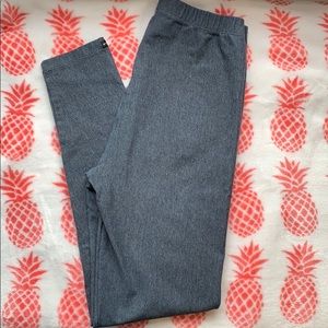 BALENCIAGA PARIS Gray High-Rise Leggings Small